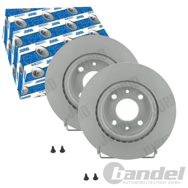2X Jurid Bremsscheiben Vorne 259Mm BelÜFtet Passend FÜR Dacia Logan Sandero-image