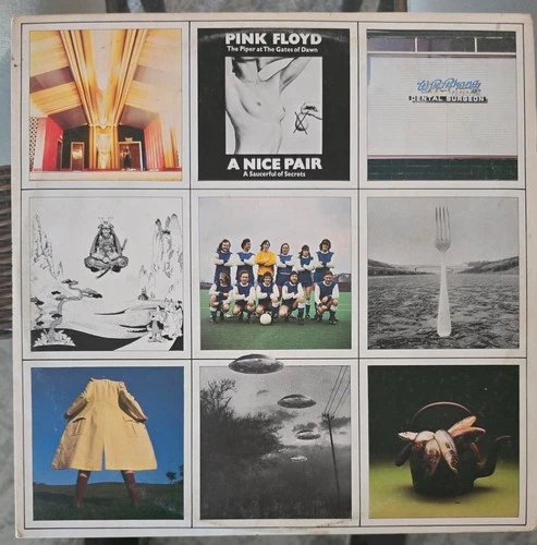 Pink Floyd ‎– A Nice Pair VINYL 2LP UK 1974 (VINYL & COVER VG+)