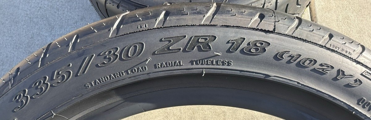 1 NEW 335/30ZR18 Pirelli P Zero Corsa Asimmetrico LEFT Lamborghini