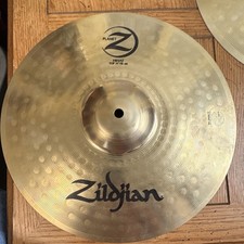 Zildjian Planet Z 14" Hi-Hat Cymbals Pair PLZ14T PLZ14B Top  Bottom
