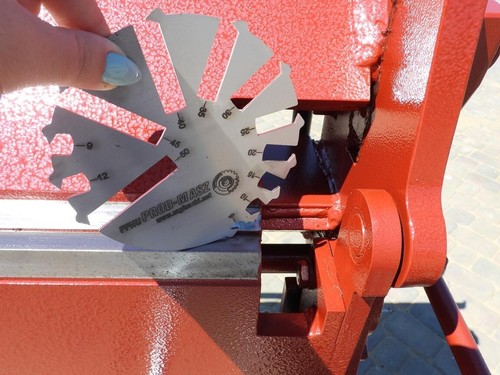 Mobile Abkantbank RED Plus 2m + Fußpedal, Aussparung, Rollenschere Biegemaschine - Bild 2 von 19