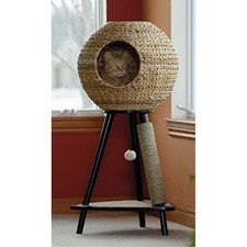 natural sphere cat tower
