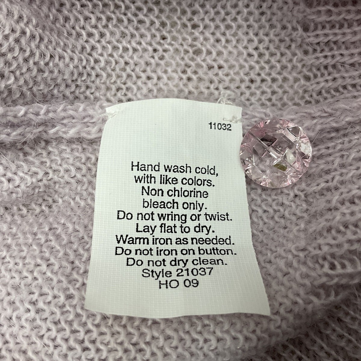 J. Crew Cardigan Sweater Lavender Alpaca Marino Wool Buttons