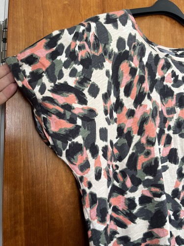 Principles boxy leopard print Tshirt size 20 - Picture 2 of 7