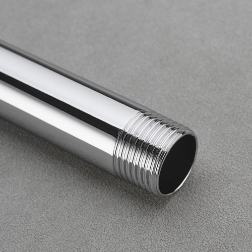 6 Inches Shower Extension Rod Stainless Steel Shower Bracket Shower Head Rod - Picture 5 of 10