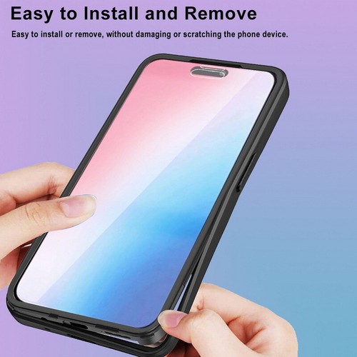 360 Full Case Clear Coque Etui Antichoc Pour iPhone 16 15 14 13 12 11 Pro Max XR - Photo 6 sur 17
