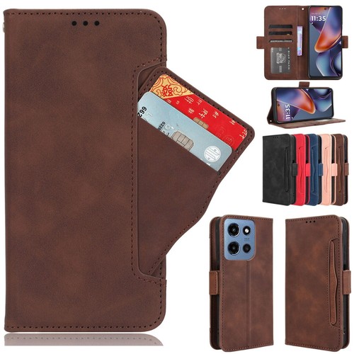 For Motorola Moto G Power (2025), Separable Card Slot Leather Wallet Case Cover - Picture 1 of 29