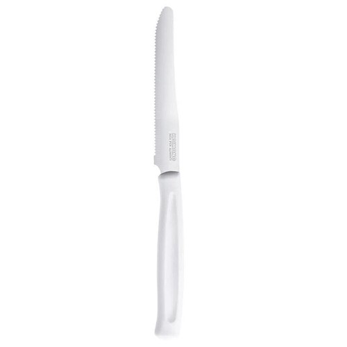 KAIMANO SET 6 COLTELLI DA TAVOLA CUCINA LAMA INOX DENTATA MANICO VARI COLORI - Foto 3 di 12