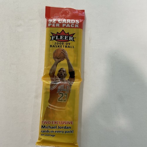 2008-09 Fleer Rack Pack HOF Michael Jordon in mostra sul retro!!!! ️ *2 - Foto 4 di 4