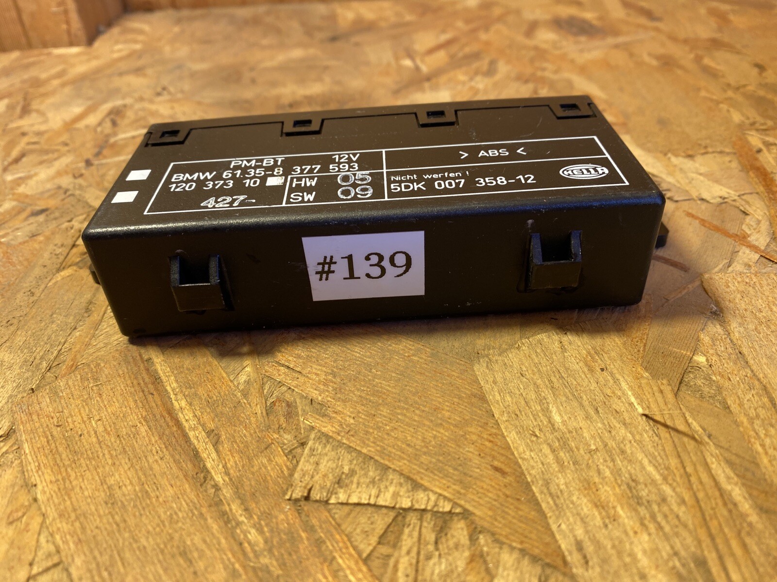 BMW E38 E39 HELLA Right Door Co-driver Door Module for sale online 