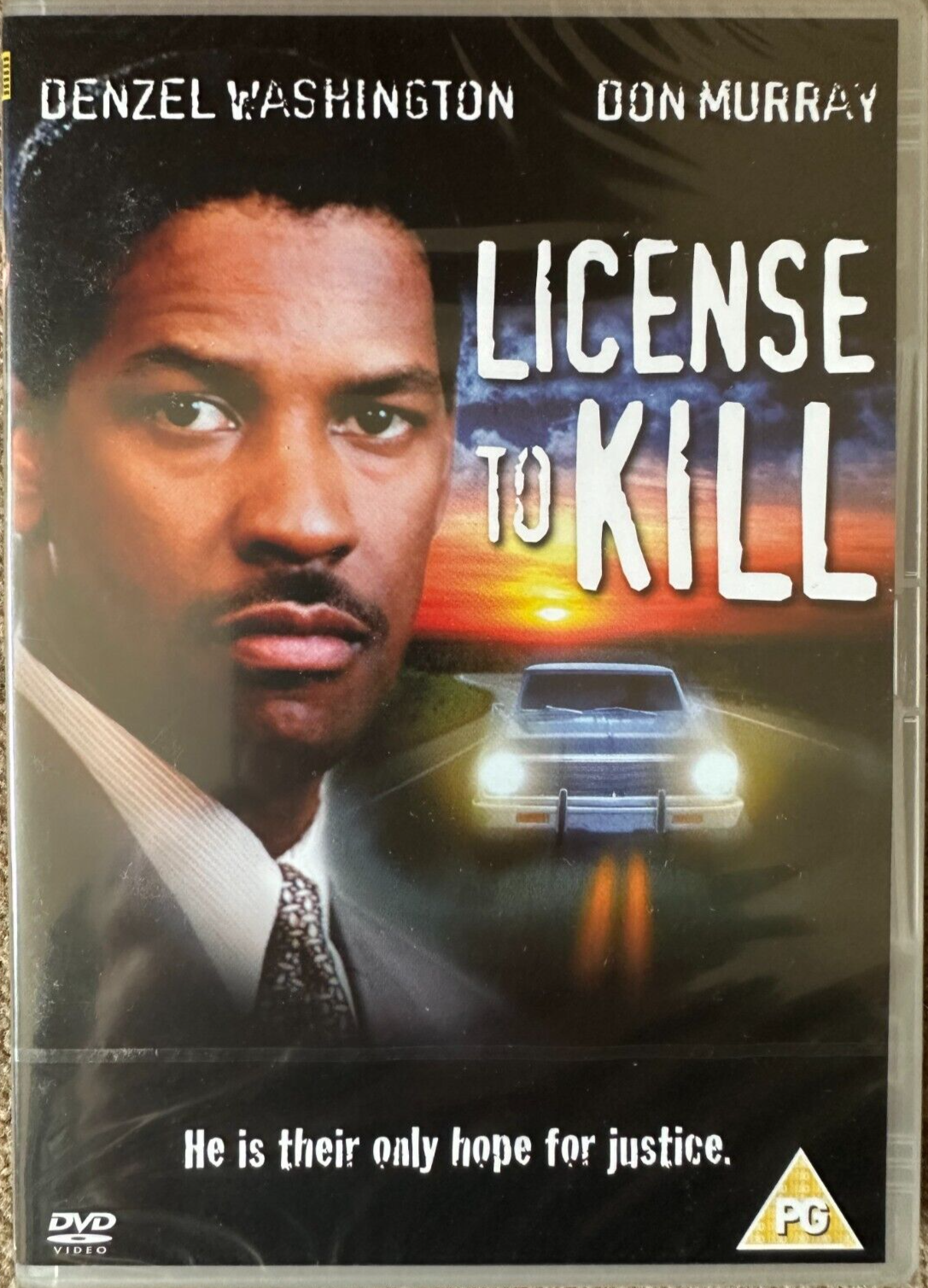 License To Kill DVD - Region 2 - Denzel Washington - Don Murray - New & Sealed