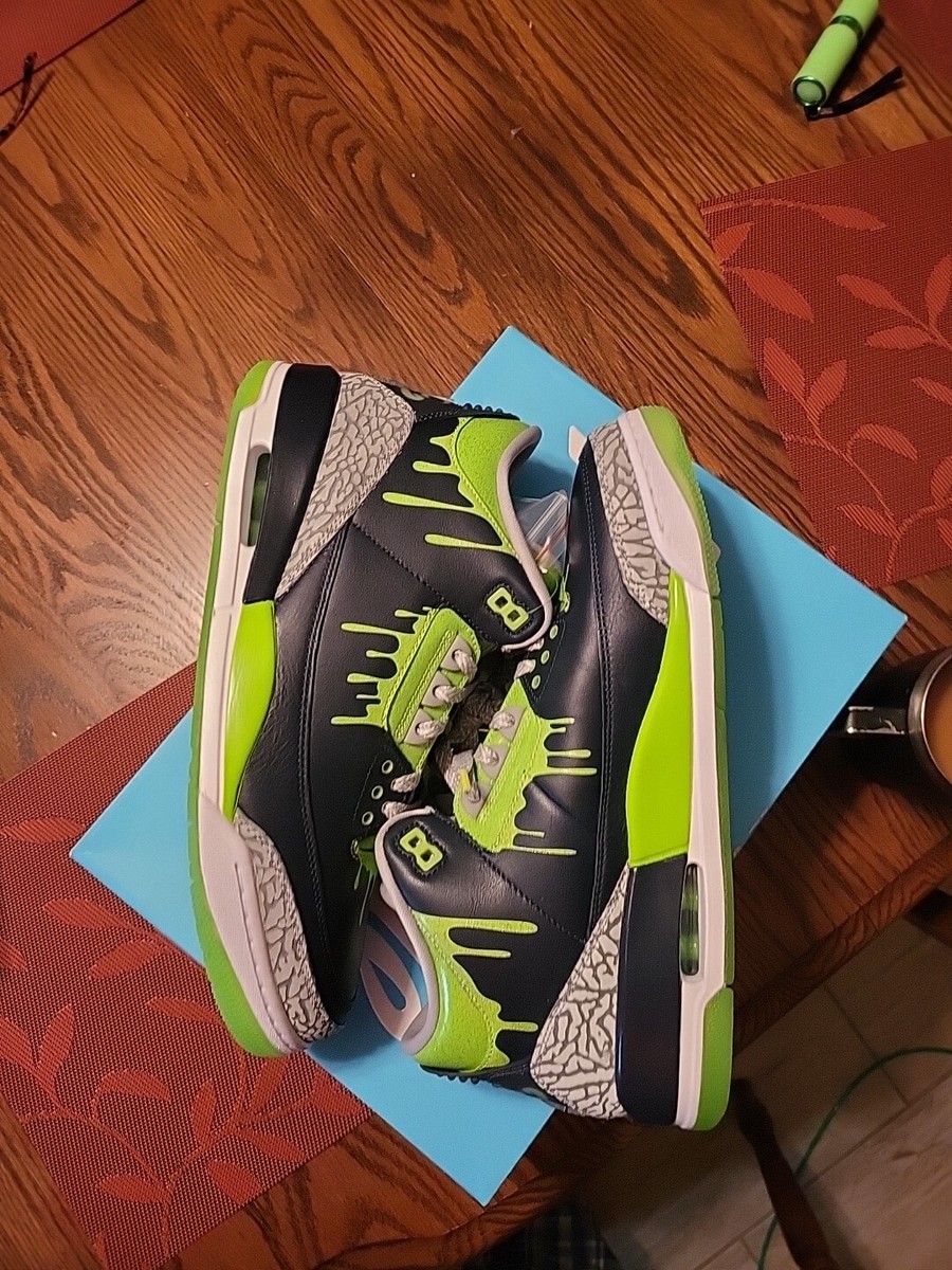 スニーカー Nike Air Jordan 3 Retro Doernbecher Hugo FZ3030-919 Air Jordan Retro 3 Doernbecher 2023 Hugo Size 6.5 - 14