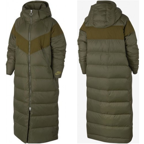 nike womens olive green jacket