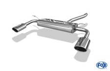 Fox Duplex Auspuff Sportauspuff für Mercedes B-Klasse 246 1,6l 90/115kW 2,0l