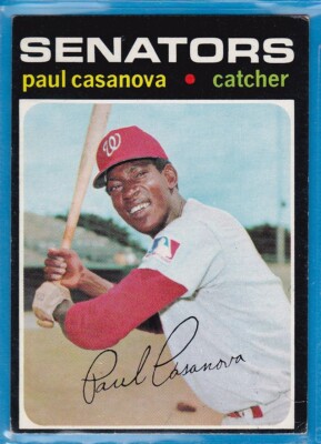 1971 Topps - Paul Casanova #139 - Washington Senators