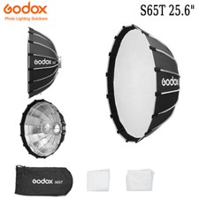 US Godox S65T 65cm Quick Release Umbrella Softbox Bowens For Studio Flash Light
