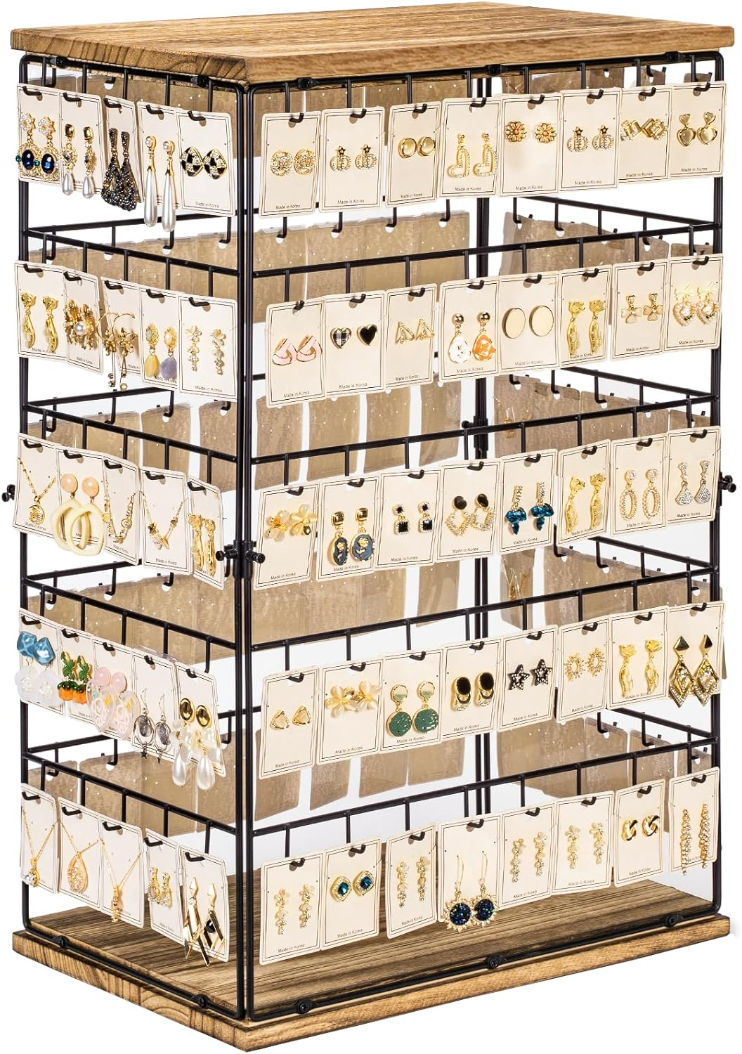 Earring Display Stand for Jewelry Selling and Showcase Rack Holder