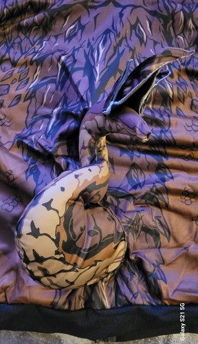 The Hobbit Smaug Adult Costume Hoodie JACKET X-Small Small Up To 36 Halloween XS - Picture 11 of 18
