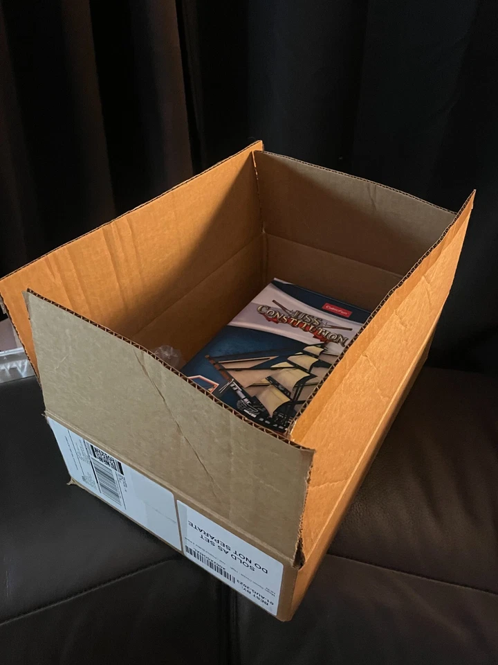 RARE CubicFun 3D Puzzle USS Constitution Vessel Ship Model MISB FREE SHIPPING - Image 3 of 3