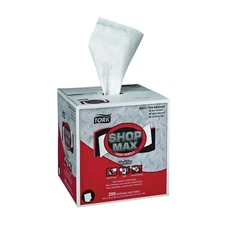 Tork ShopMax 450137 Centerfeed White 1 Ply Wiper (200 Sheets)