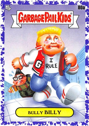 GARBAGE PAIL KIDS 2020 TARDE TO SCHOOL BORDO VIOLA PARALLELO PICK-A-CARD GPK W@W - Foto 318 di 401