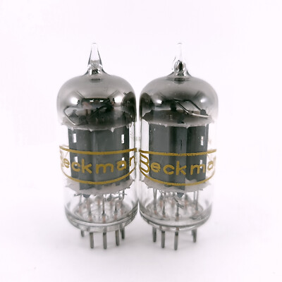 2 x 5963 TUBE SYLVANIA. PROD des années 1960. PLAQUES 17 MM. PAIRE