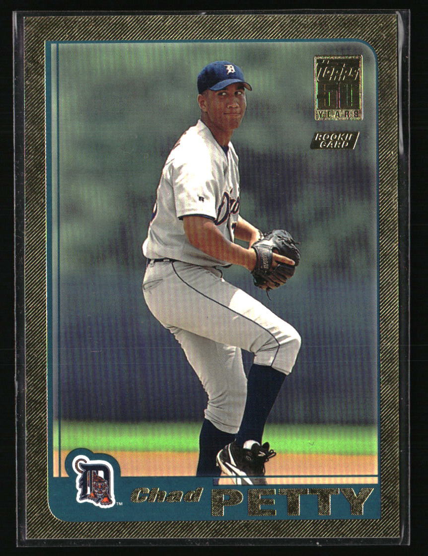 Chad Petty 2001 Topps Traded & Rookies #T240 /2001 RC Baseball Card