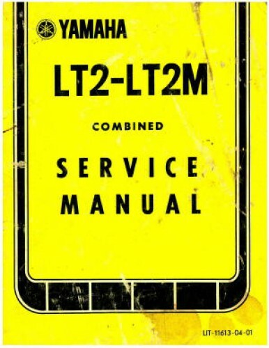 1972 Yamaha LT2 LT2M Motorcycle Service Manual - Bild 1 von 1