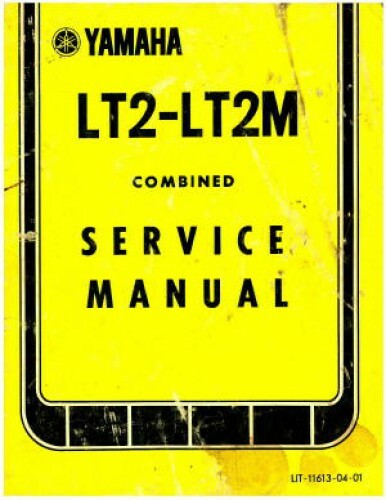 1972 Yamaha LT2 LT2M Motorcycle Service Manual - Picture 1 of 1