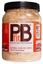 PBfit Peanut Butter Powder Smoothie Shake Protein Low Fat Better Body, 30 OZ