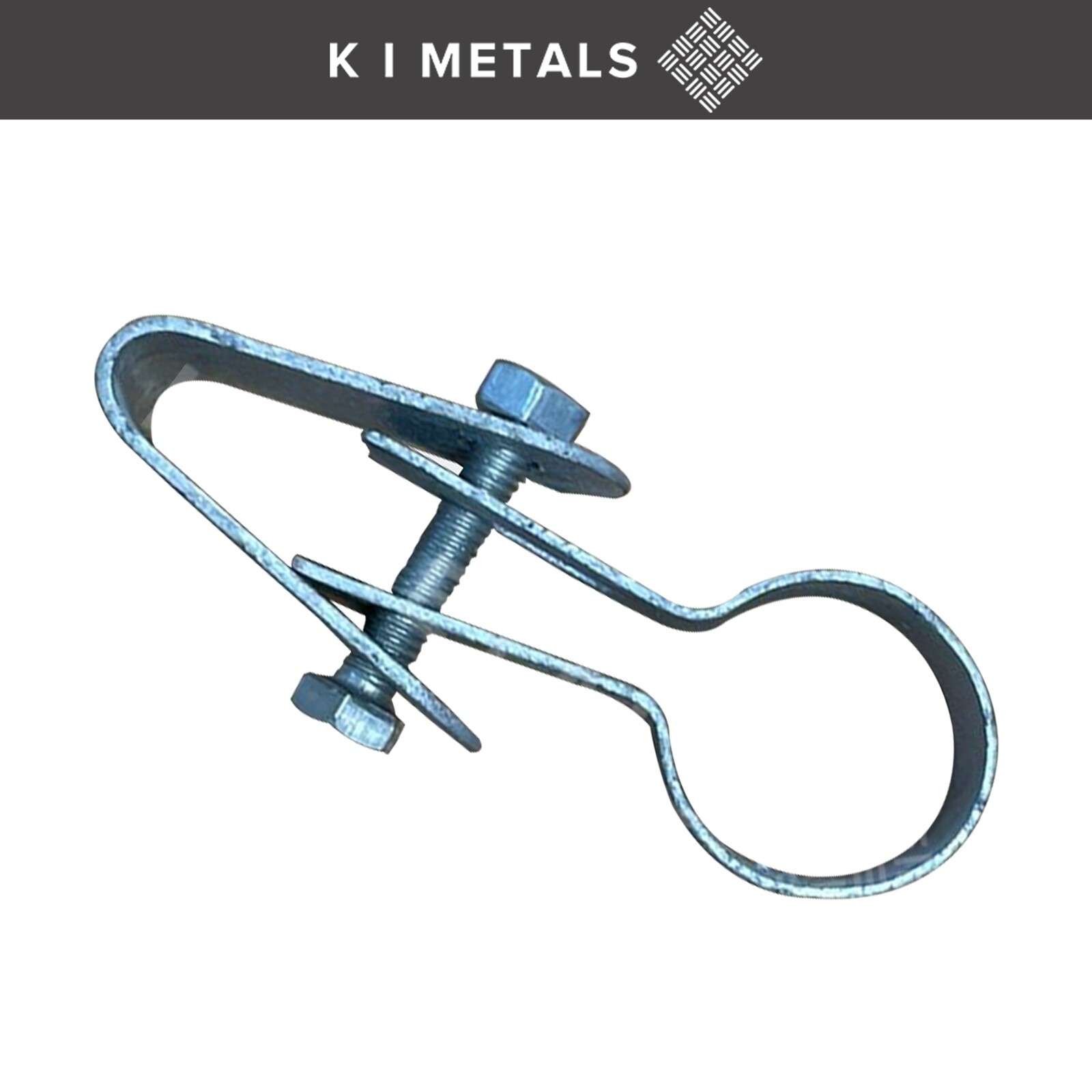Galvanised Key Clamp Handrail System Connector Pipe Q Fitting Railing