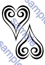 ONE PIECE Trafalgar Law 3 Shoulder Tattoo Sticker for Cosplay