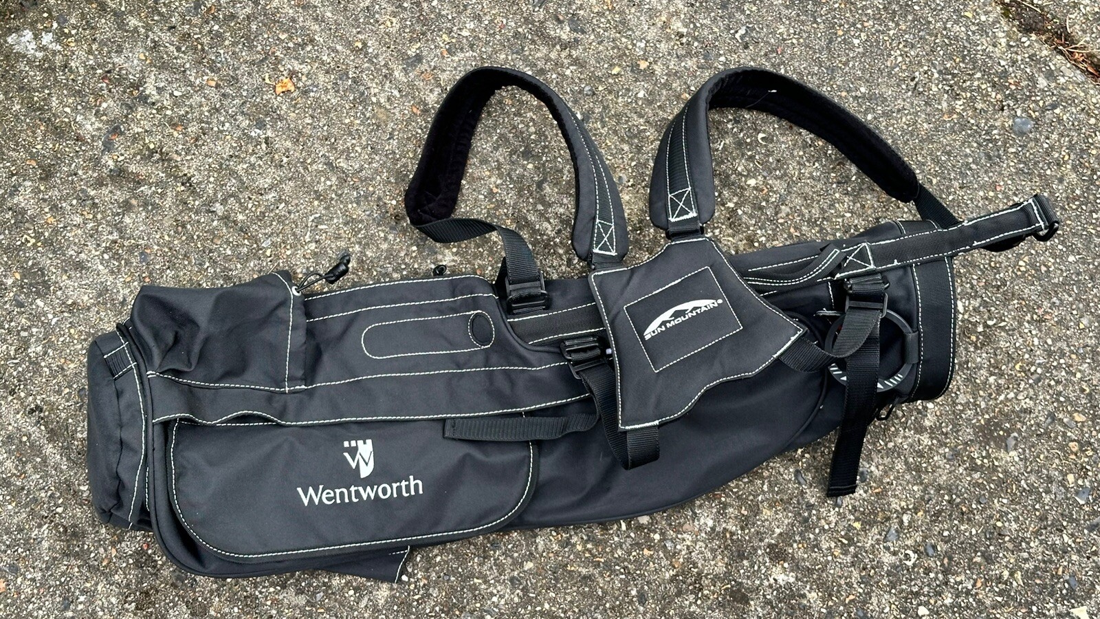 Sun Mountain Pencil Bag Wentworth Logo eBay