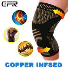 Knee Support Copper Patella Stabilizer Strap Tendon Brace Joint Pain Relief