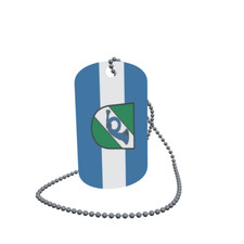 Dog Tag Flag Esselbach Dog Tag Aluminium 30 x 50mm
