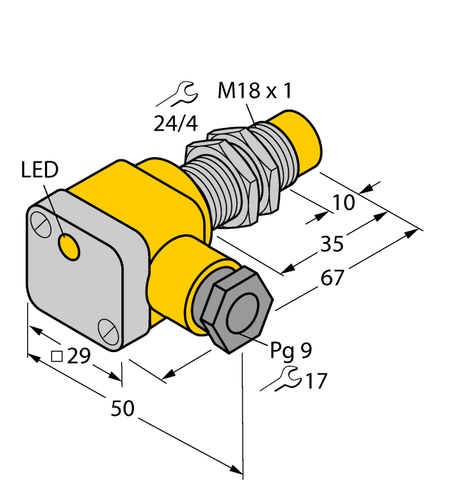 TURCK NI10-G18SK-Y1X 40161 Sensore induttivo ✦KD - Foto 4 di 4