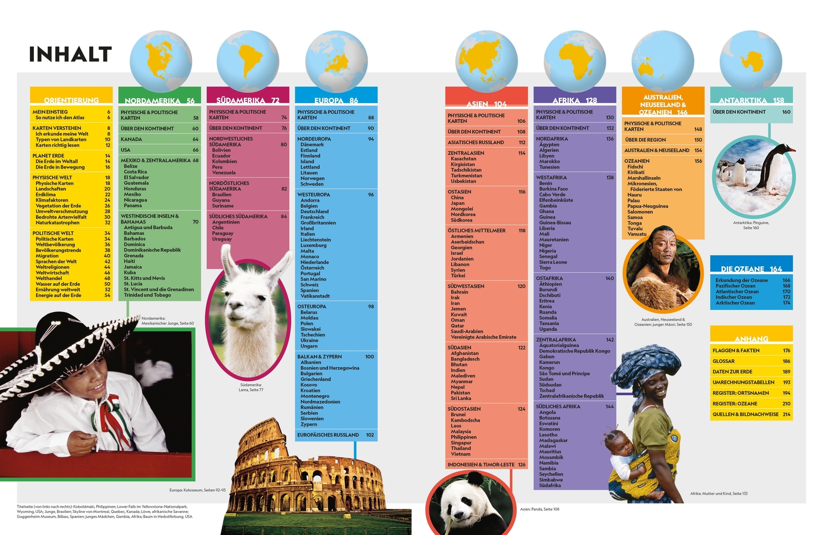 Thumbnail - Weltatlas | Dagmar Brenneisen | National Geographic Kids | Buch | 216