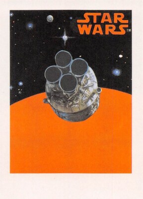 2017 Topps Star Wars Sugar Free Bubble Gum Escape Pod
