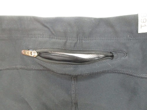 Pantalones deportivos NIKE para mujer talla S DRI FIT entrenamiento negro ciclismo capri - Imagen 6 de 8