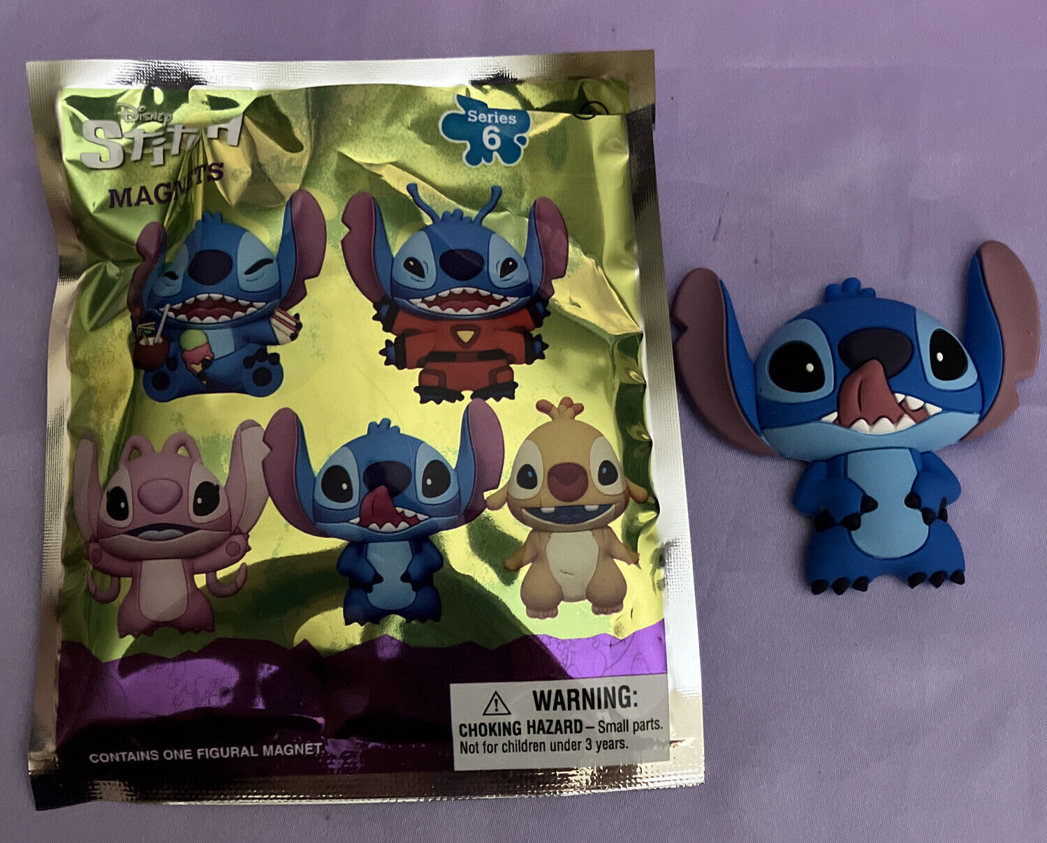 Official Disney Lilo & Stitch Glasses Figural Magnet