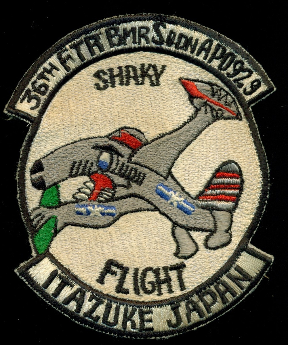 USAF 36th Fighter Bomber Squadron Shaky Flight Itazuke AFB Japan