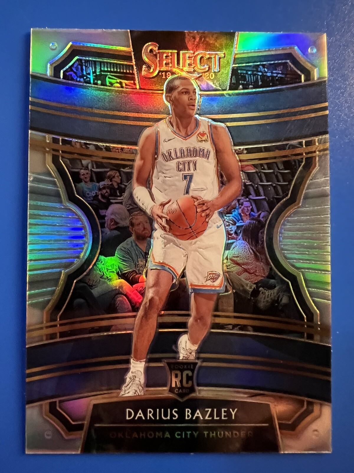 2019-20 Select Darius Bazley Rookie Concourse Silver Prizm #80 - Thunder RC
