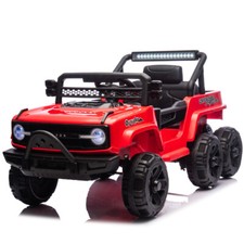 2 Seater 12V Kids Car Electric Ride on truck 4 35W Motor Power 6 Wheel w/ Remote