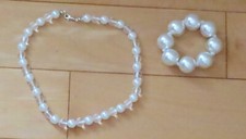 NWOT Gymboree CHERISHED TRADITIONS  LEOPARD CHIC Faux Pearl Necklace  Bracelet