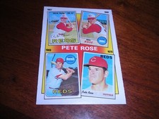 1986 Topps #3 Rose Special: '67-'70 - Cincinnati Reds
