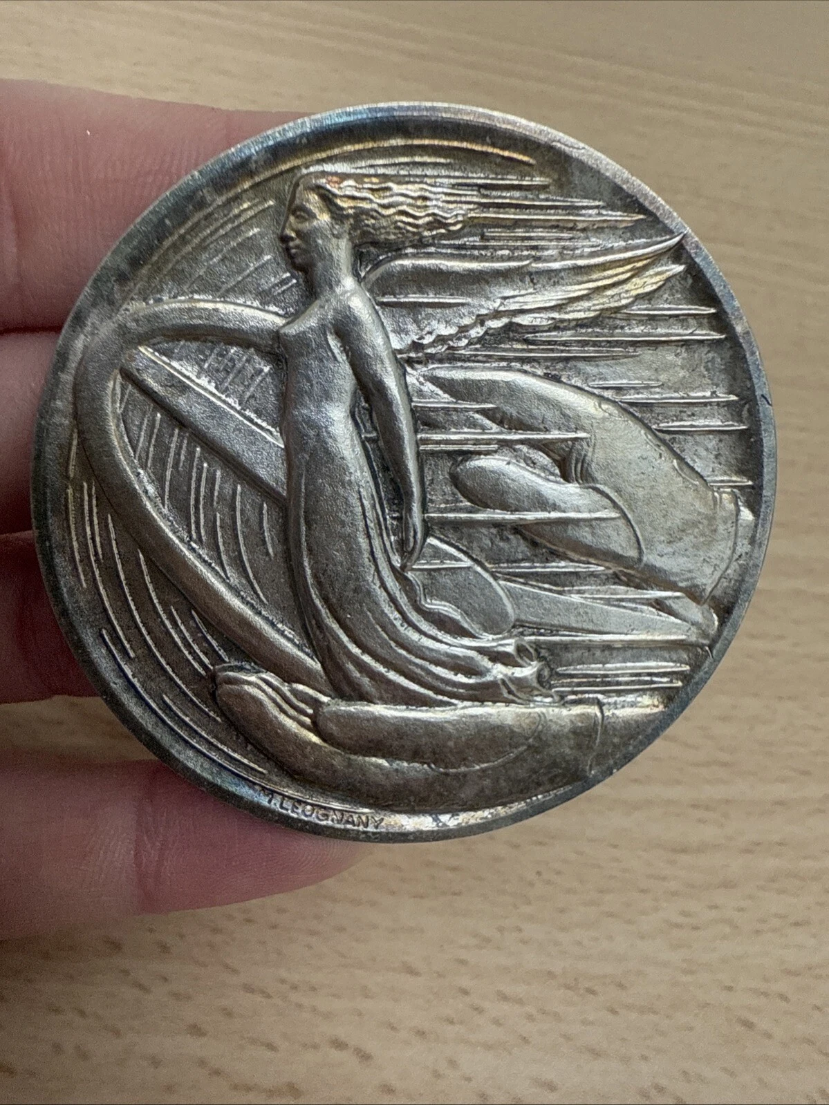 Médaille Graveur M Leognagny En Bronze À Identifier