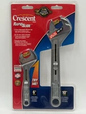 Crescent 2 Pc. RapidSlide Adjustable Wrench Set 6" & 10" - AC610RS