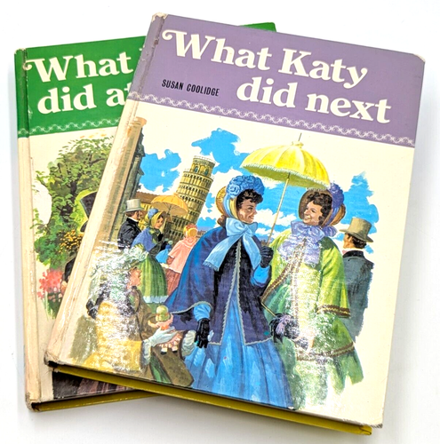 What Katy Did at School & What Katy Did Next - Susan Coolidge - Vintage - HB
