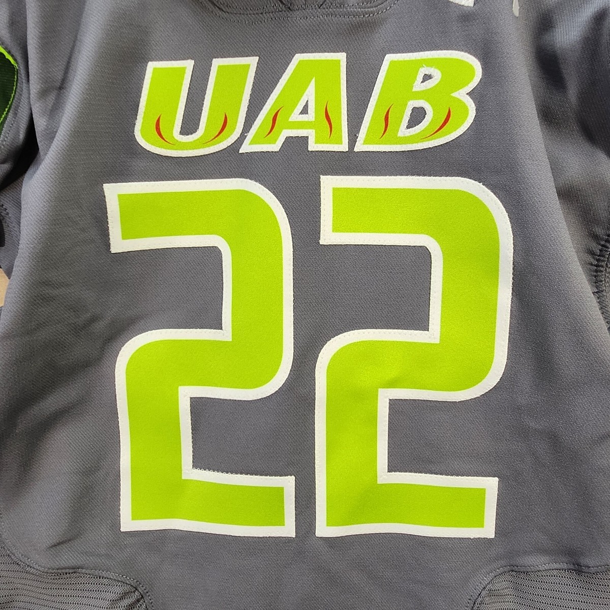 Authentic UAB Blazers Grey Under Armour XL Alabama Birmingham