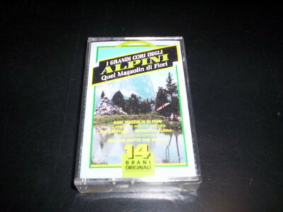 I Grandi Cori degli Alpini - Quel mazzolin di fiori  Fonotil  MC/MUSICASSETTE